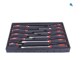 JUEGO DESTORNILLADORES DE GOLPEO, 11 PIEZAS 9563 - Imagen 1