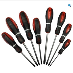 JUEGO DESTORNILLADORES PROFESIONALES, 8 PIEZAS 10278 - Imagen 1