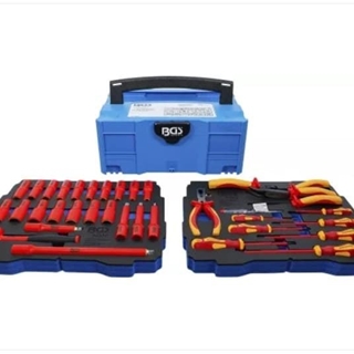 Alicates, tenazas y pinzas/destornilladores y juego de llaves de vaso VDE | BGS systainer® | 36 piezas - 70230 BGS - Imagen 1