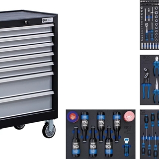 Carro de herramientas | 7 cajones | con 227 herramientas - 6069 BGS - Imagen 1