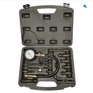 COMPRESIMETRO DE MOTORES DIESEL, 17 PIEZAS 9519 - Imagen 1