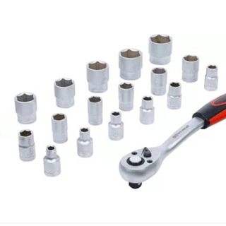 Juego de llaves de vaso | entrada 12,5 mm (1/2") | 8 - 32 mm | 19 piezas - 15110 BGS - Imagen 1