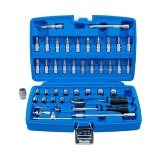 Juego de llaves de vaso | entrada 6,3 mm (1/4") | 46 piezas - 2145 BGS - Imagen 1