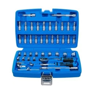 Juego de llaves de vaso | entrada 6,3 mm (1/4") | 46 piezas - 2146 BGS - Imagen 1