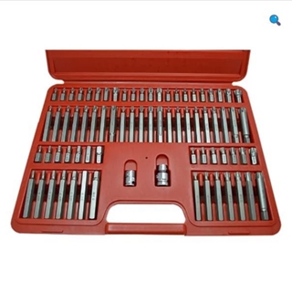 JUEGO DE PUNTAS TORX, 74 PIEZAS 9116 - Imagen 1