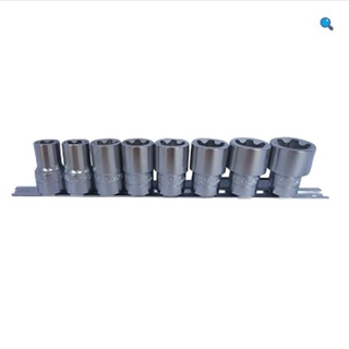 JUEGO DE VASOS TORX PLUS – 1/2?», 8 PIEZAS 9886 - Imagen 1