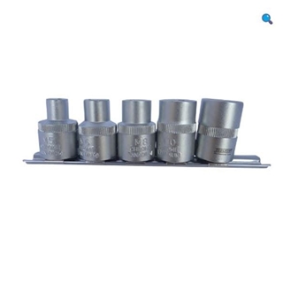 JUEGO DE VASOS TRIANGULARES – 1/2?» M5 – M12, 5 PIEZAS 9883 - Imagen 1