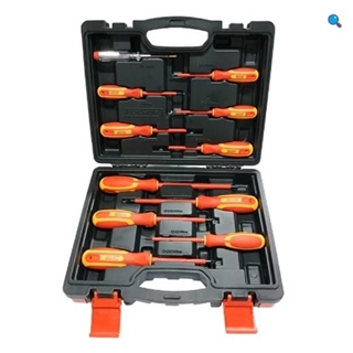 JUEGO DETORNILLADORES VDE, 11 PIEZAS 10284 - Imagen 1