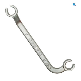 LLAVE ABIERTA DOBLE PARA INYECTORES DIESEL,17 MM 9929 - Imagen 1