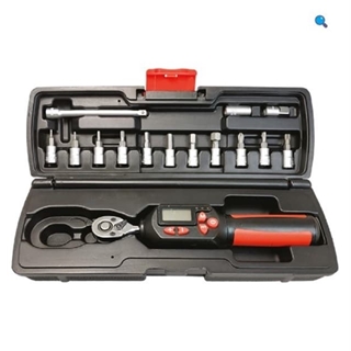 LLAVE DINAMOMÉTRICA 1/4"- 15 PIEZAS 9729 - Imagen 1