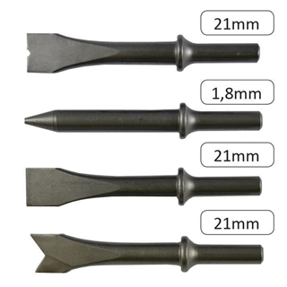 MARTILLO NEUMÁTICO 1/2" 9 PCS 52718 JBM - Imagen 2